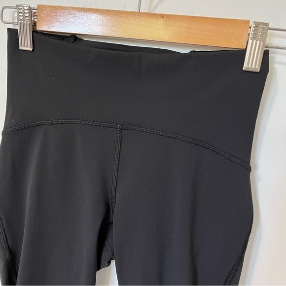 Lululemon Train Times High Rise Crop (17") Leggings Black size 4 - Picture 8 of 16